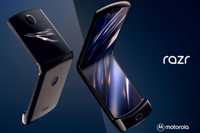 Motorola resurrects the Razr as a foldy smartphone