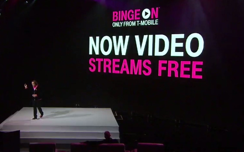 Binge On unlimited video streaming launched by T-Mobile US