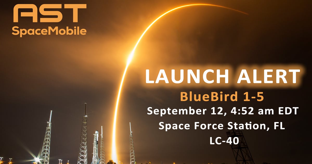 AST SpaceMobile sets date for first commercial satellite launches