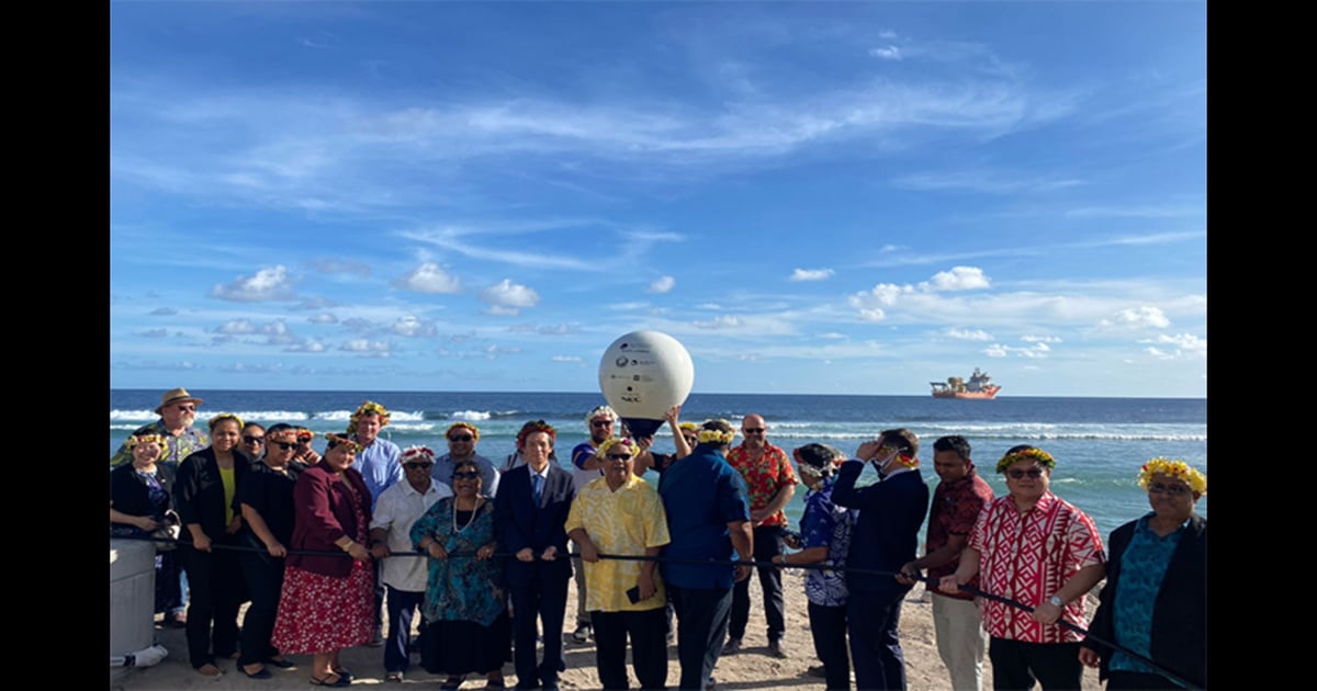 NEC finishes 2,250km submarine cable in Pacific