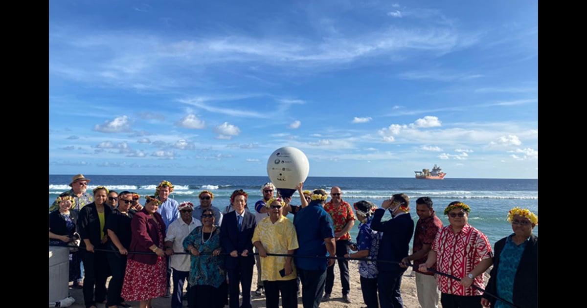NEC finishes 2,250km submarine cable in Pacific