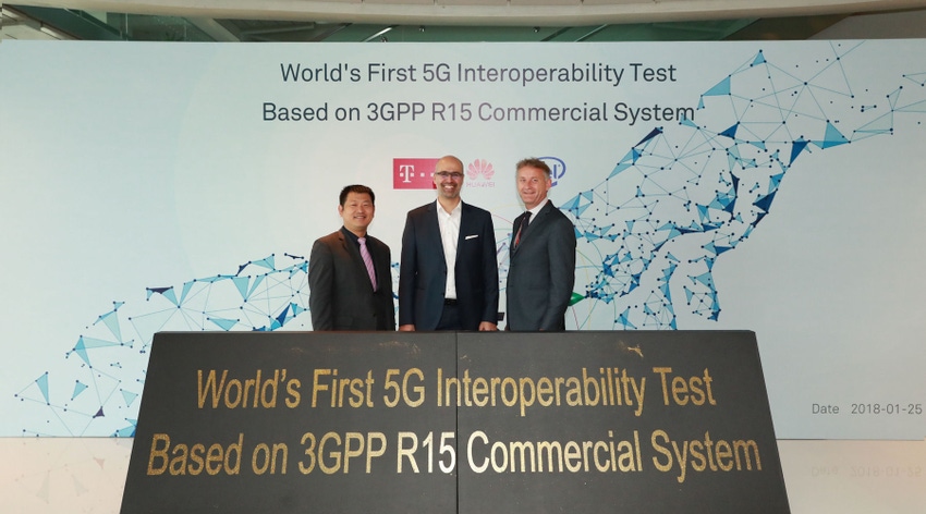 Huawei, DT and Intel claim first ever 5G NR interoperability test