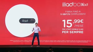 Iliad launches broadband in Italy with cheap FTTH and home-made box
