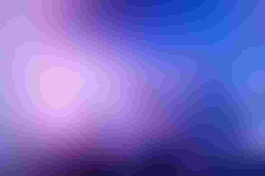 Fiber optics abstract background - Purple Blue Data Internet Technology Cable