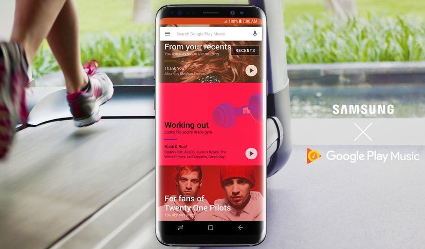 Samsung capitulates to Google over music player