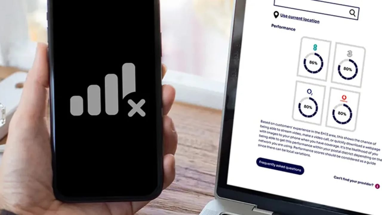 Ofcom launches new postcode checker for mobile coverage and performance