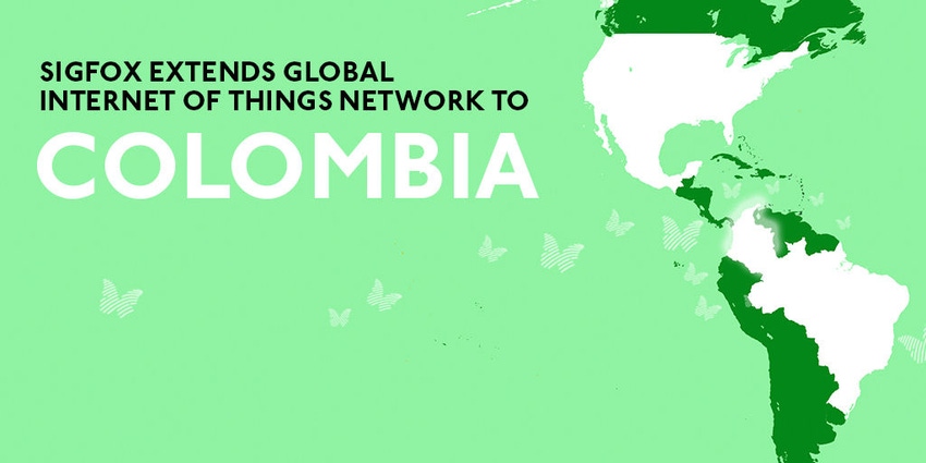 Sigfox expands proprietary IoT network to Colombia