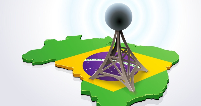 Brazil telecoms antenna
