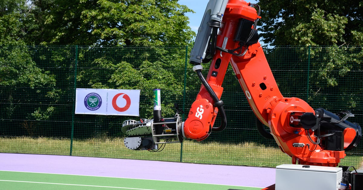 Vodafone serves up a slice of the Wimbledon action