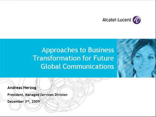 Approaches to Business Transformation