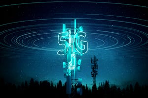 5G signal Communication Mast Concept