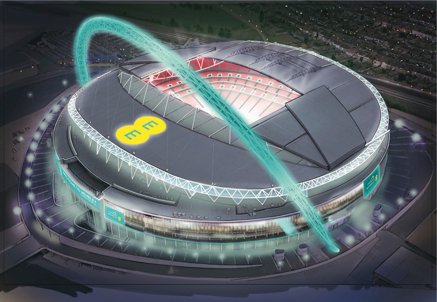EE announces six-year partnership with Wembley Stadium
