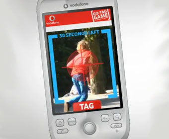 Vodafone demos augmented reality Android game