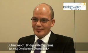 Julian Welch, Bridgewater Systems, Business Development Director EMEA