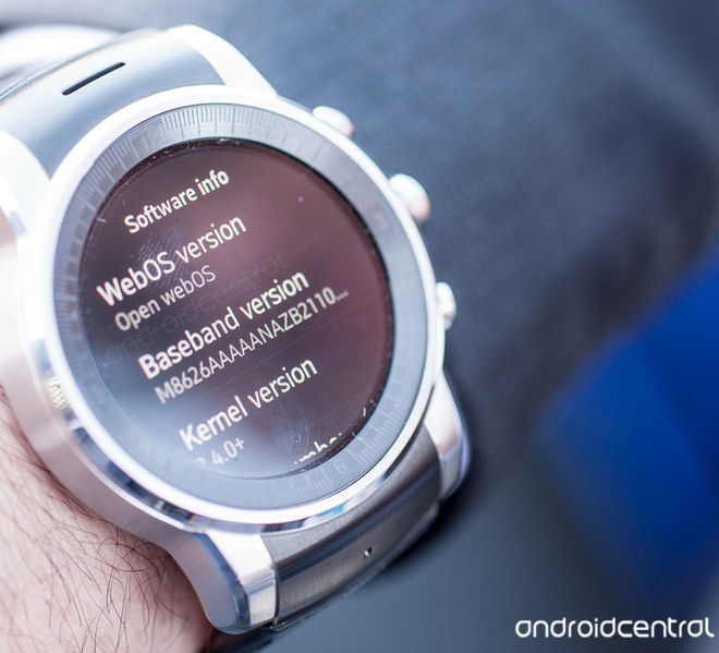 LG developing webOS based smart watch