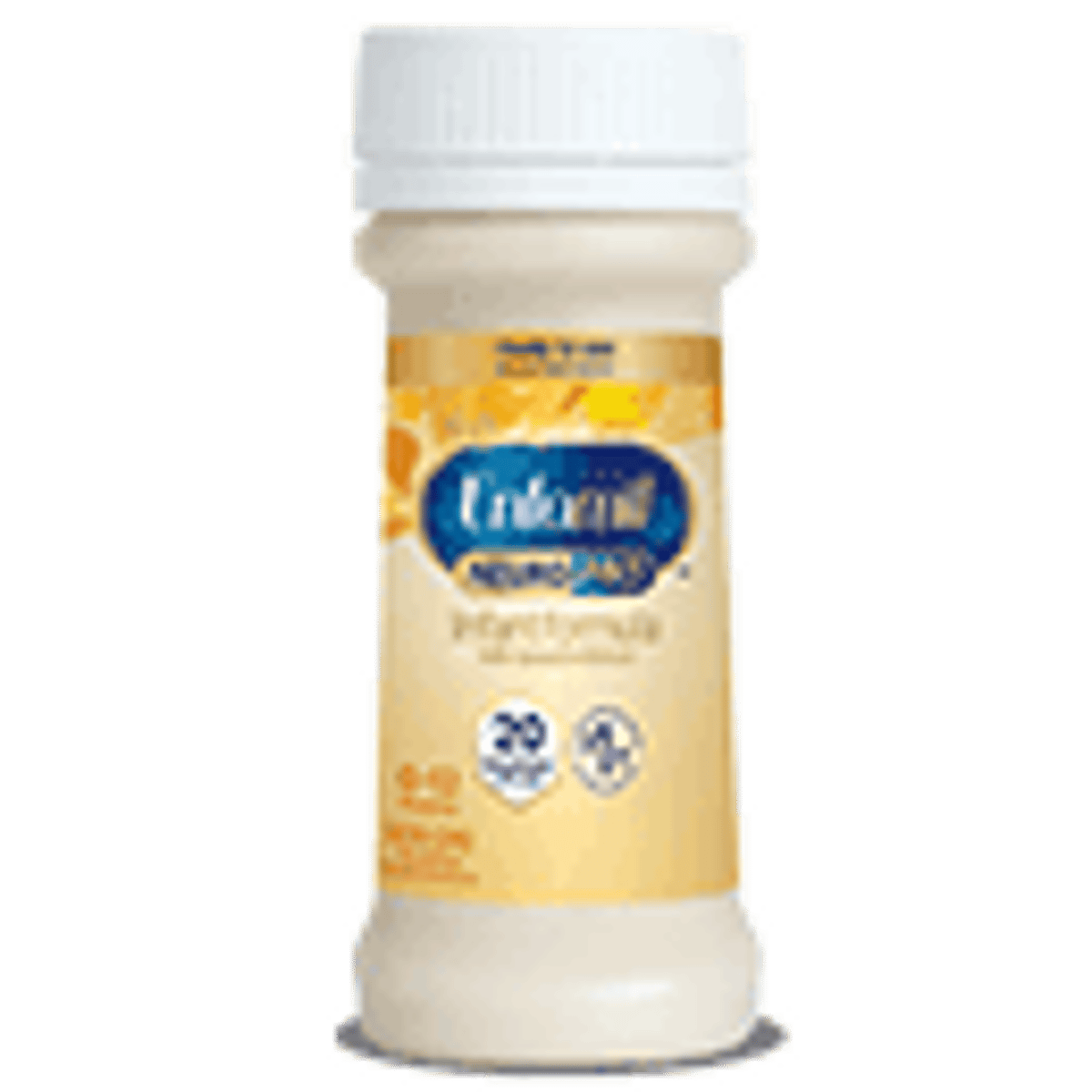 Enfamil NeuroPro infant formula powder in a white container with orange and blue label, 2 ounce size