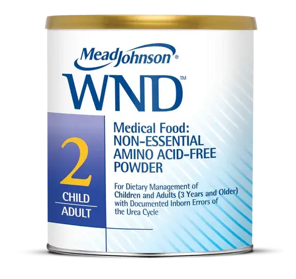 MeadJohnson WND 2 medical food powder canister for children and adults with urea cycle disorders