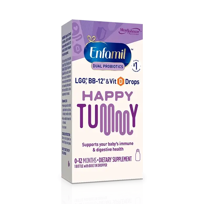 Enfamil® Dual Probiotics and Vitamin D Drops
