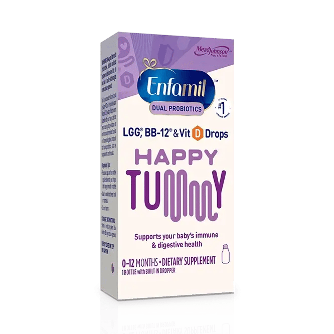 Enfamil® Dual Probiotics and Vitamin D Drops