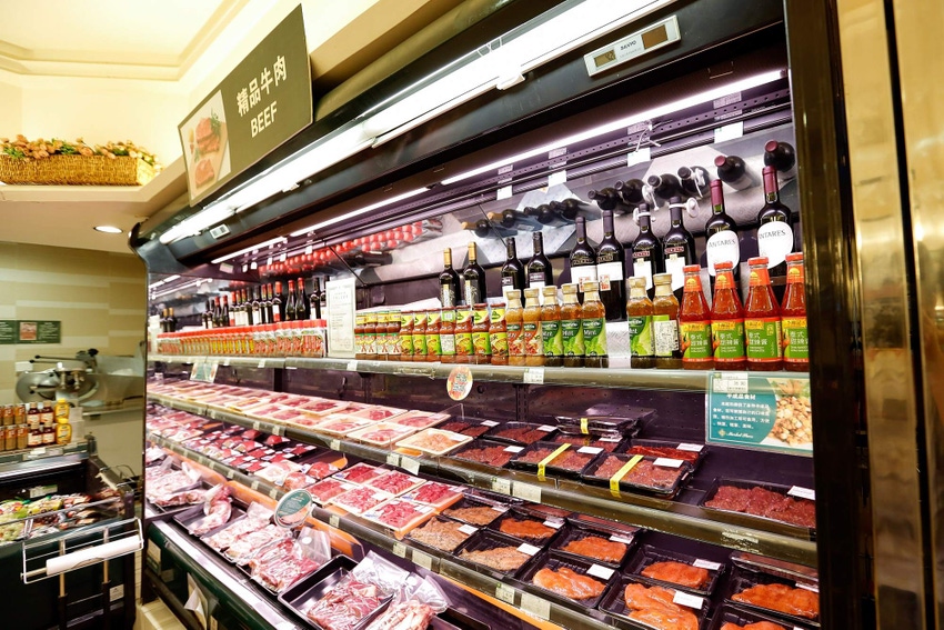 Asian meat counter Asian meat counter
