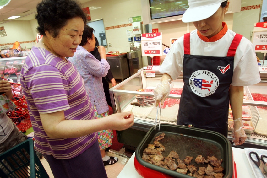 U.S. beef promotion in South Korea