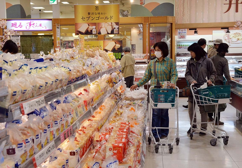 Asian grocery shopping