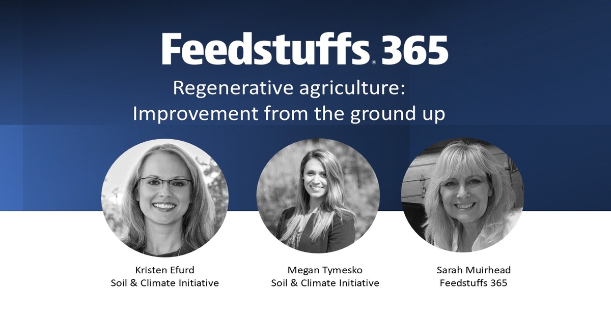 Regenerative agriculture: Improvement from the ground up