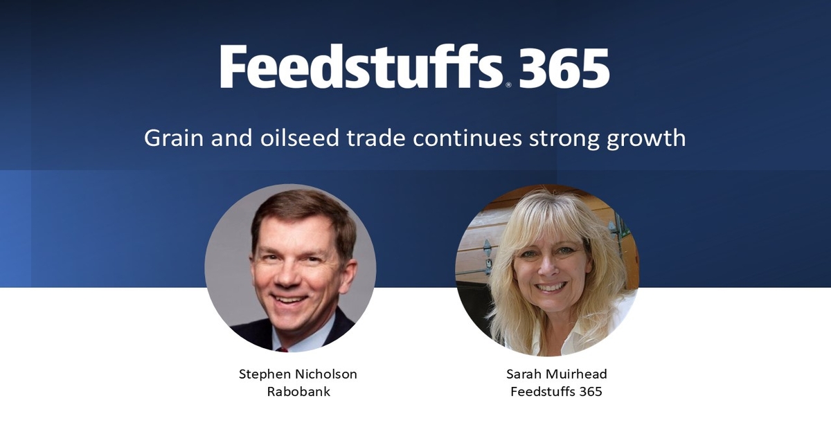 Grain and oilseed trade continues strong growth