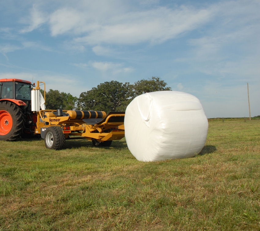 Why baleage has an advantage over dry hay