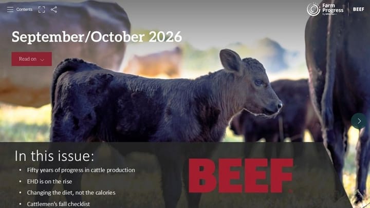 September/October 2026 edition of BEEF available
