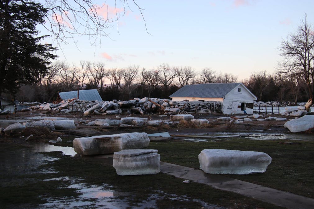 Flood 2019 at Ruzicka’s farm in Nebraska