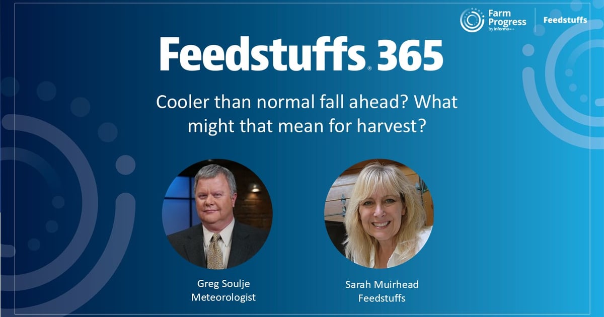 Cooler than normal fall ahead? What might that mean for harvest?