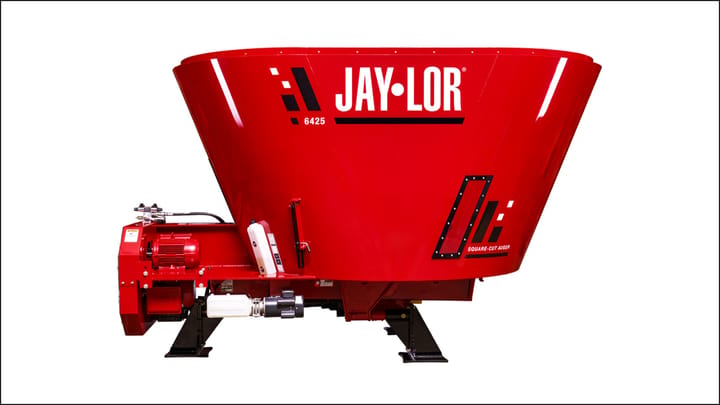Jaylor unveils 6000 Series single-auger stationary TMR mixers