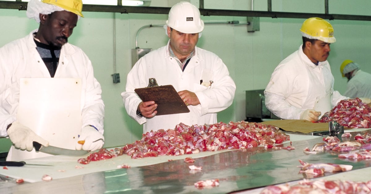 Meat inspection: Following the gold standard
