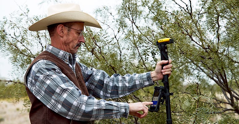 Landvisor Project Consider how technology can ease planning, enhance mesquite control