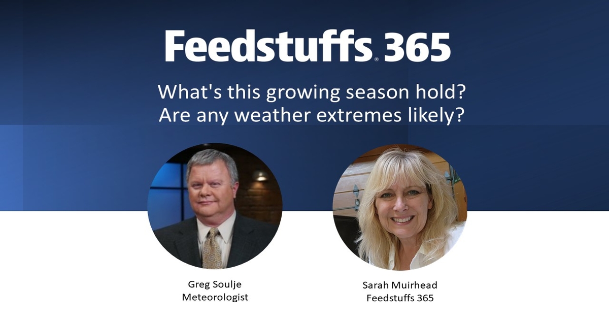 Improved drought conditions? What’s the pollination season look like?