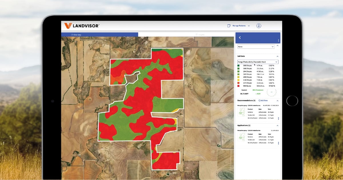 Landvisor Project Mesquite control is not an easy task- let LandVisor® improve the odds