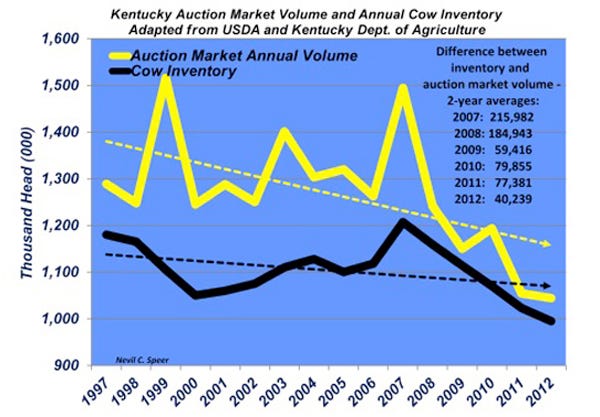 kentucky auction market numbers