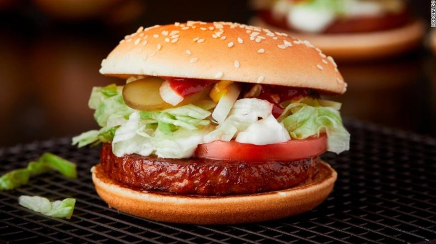 McDonald’s launches McVegan burger