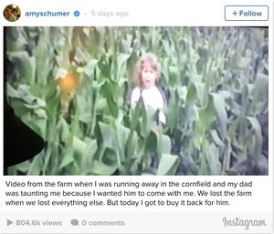 Amy Schumer buys back family farm; PLUS: List of pro-ag celebs