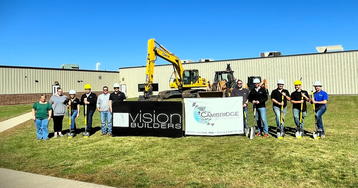 Cambridge Technologies expanding Iowa manufacturing facility