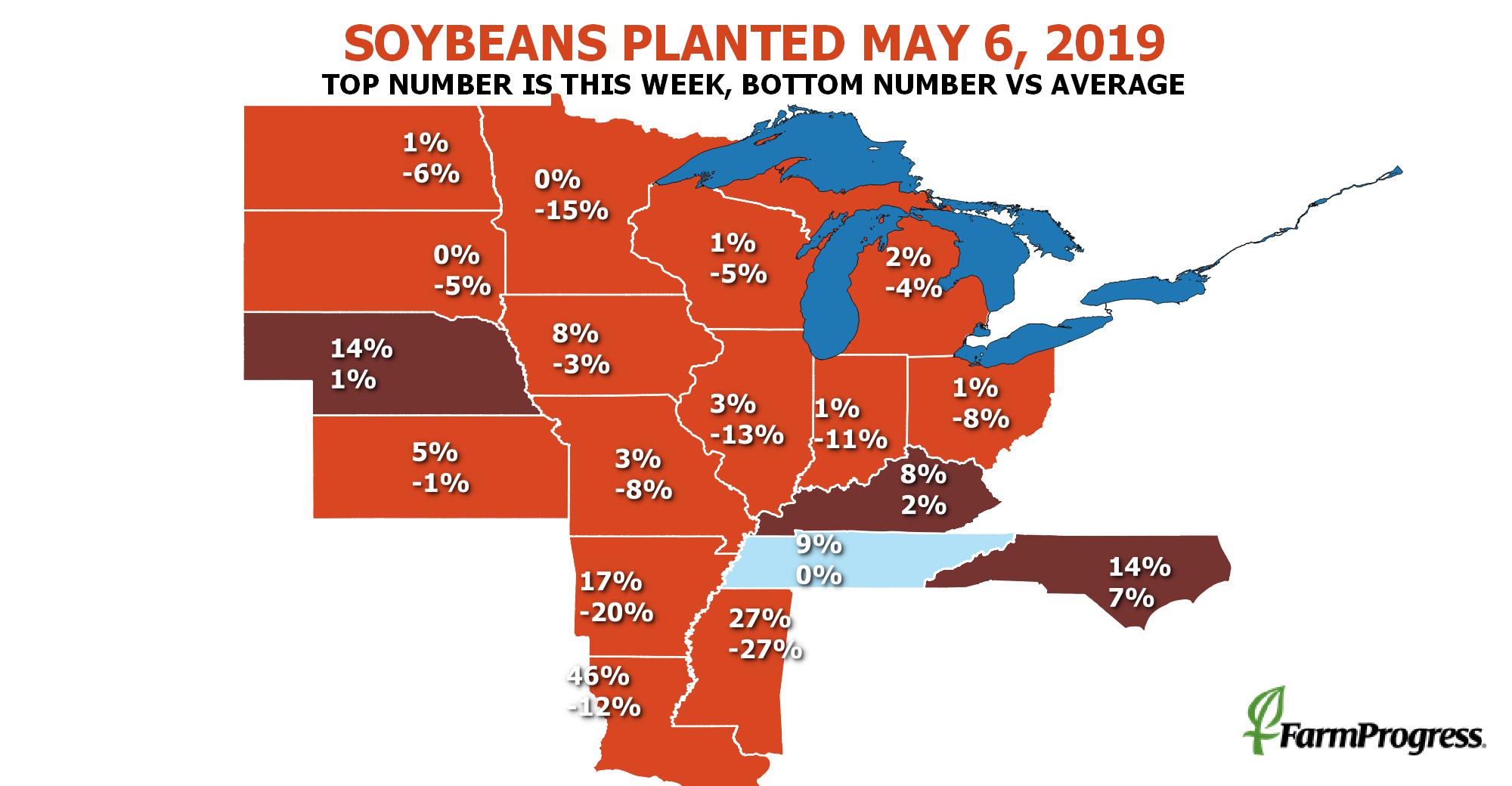 USDA crop progress: Corn planting drags along