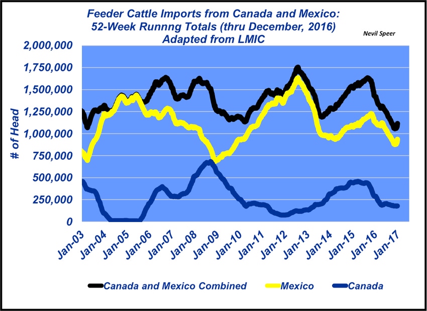 How much longer will we import feeder cattle from Mexico?
