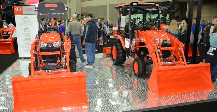 Kubota LX Series tractors