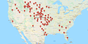 2020 Seedstock 100 Map
