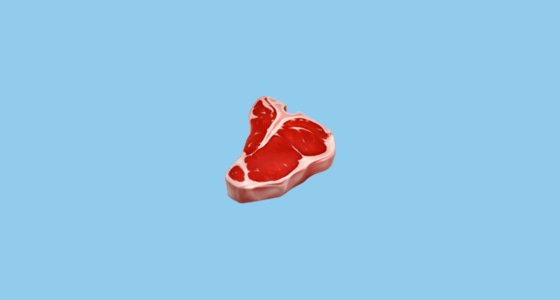 New steak emoji available for iPhones