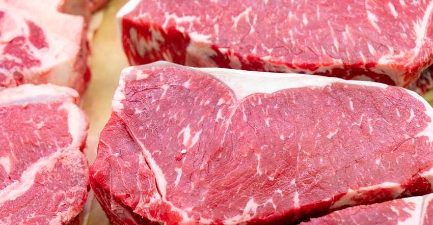 Raw beef steak Raw beef steak