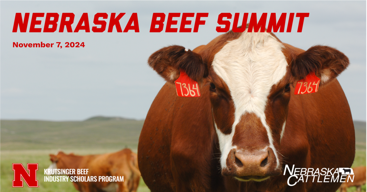 Nebraska Beef Summit set for November 7