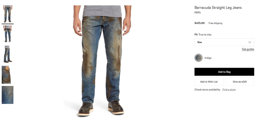 Your old work jeans could be worth $425! Your old work jeans could be worth $425!
