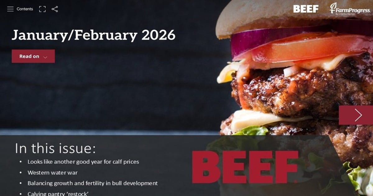 January/February 2026 edition of BEEF available